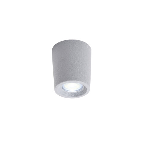 Aplique de techo Ø60mm gris 1,7W cálida IP55 LIVIA 60 FL0956