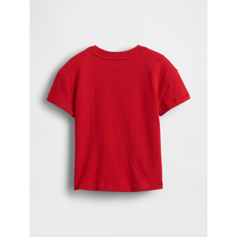 IE FRCH SS LOGO TEE TOMATO SAUCE