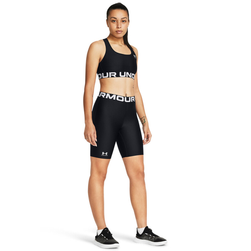 UA HG 8in Short-GRY BLK-001