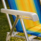 Set x2 Silla reclinable 4 posiciones aluminio AMARILLO