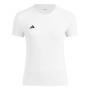 Polo Running Adizero E Tee Mujer White