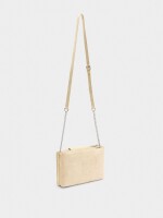 Bolso Bandolera Doble Efecto Piel taupe