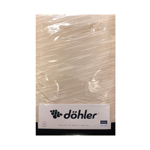 Mantel Dohler Clean Passion Redondo - Varios Colores BEIGE