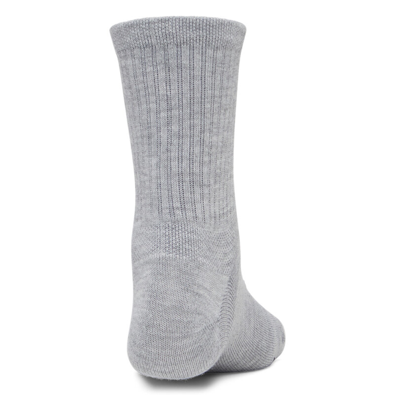 UA Essential Nv Mid Crew 3pk-WHT GRY-035