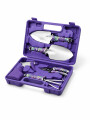 HERRAMIENTAS JARDIN KIT SET X5 VIOLETA