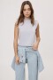 REMERA BOLDA Gris Melange