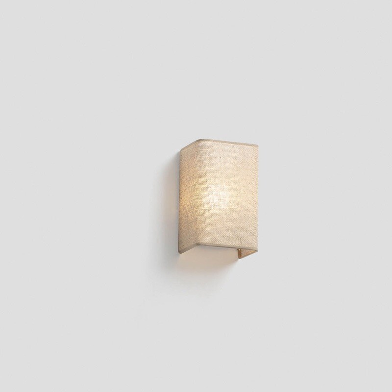 LUMINARIA DE PARED RECTANGULAR SMALL SOTO Lámpara de Pared Rectangular Small Soto Yute