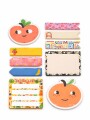 NOTAS ADHESIVAS SET NARANJA (V)
