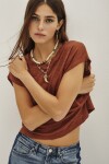 Remera Bolodenca Basic Camel