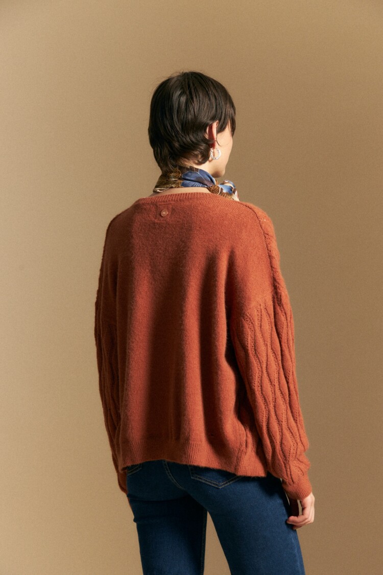 CARDIGAN NORI Canela