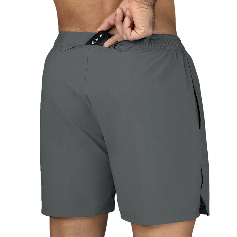 SHORT MEN POLY/SPX EVERLAST GLACIER 6 CH M6 XL CHARCOAL