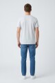 Camiseta estampada Tigre GRIS MELANGE