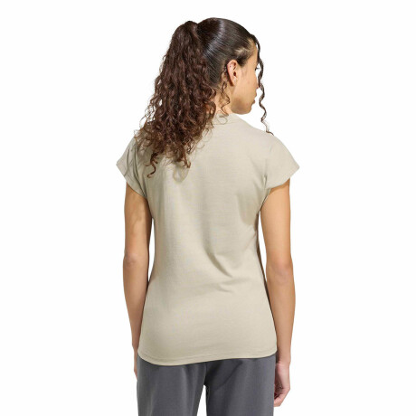Remera de Mujer Adidas W Lin Sj T Beige