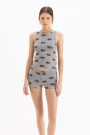 MUSCULOSA KISS Gris