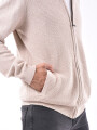 CAMPERA TEJIDA ANDROS BEIGE MELANGE