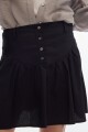 Falda Queen Cotton Black
