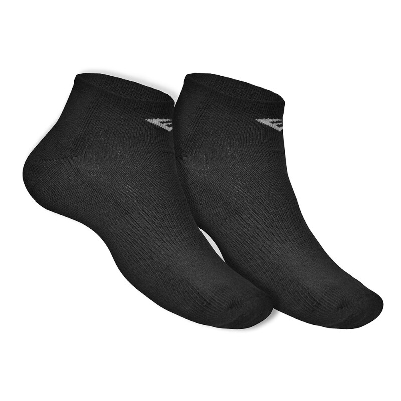 MEDIAS TOBILLERAS EVERLAST POLY 10-13 (2 PACK) NEGRO