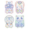 DJ0006 Laminas Para Colorear X12 Un. Con 1 Lapiz Magico Djeco - Elefante