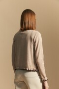 CARDIGAN ROSELA Beige Oscuro