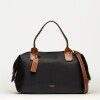 Cartera de mano Wind en nylon Negro
