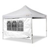 2 Paredes para Gazebo con Ventana Arye Blanco