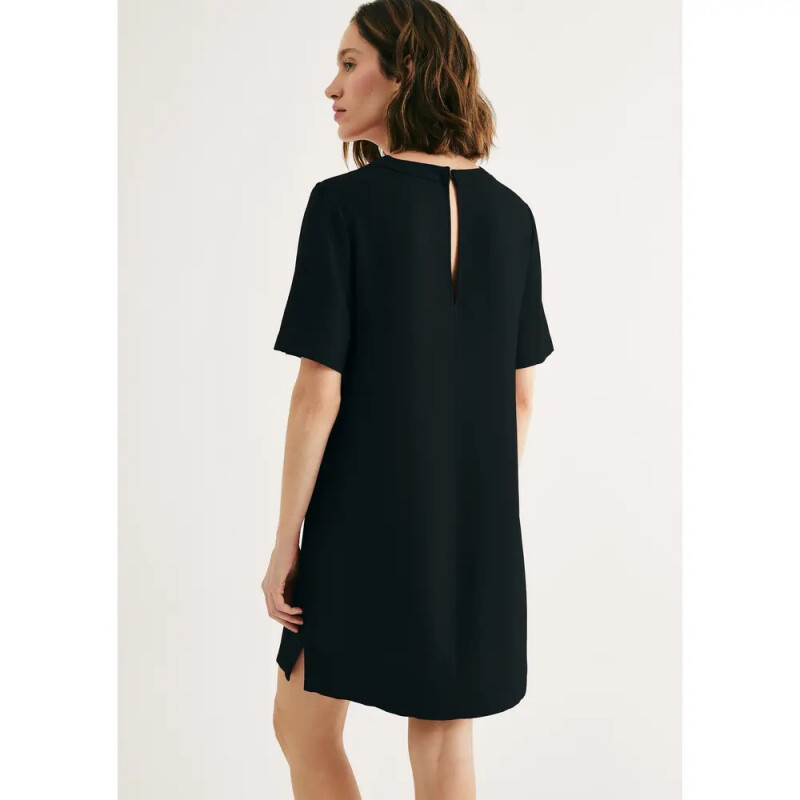 VESTIDO CURTO FEM PRETO ESCURO
