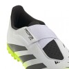 Championes adidas Predator Club Vel TF J de niño White & Yellow