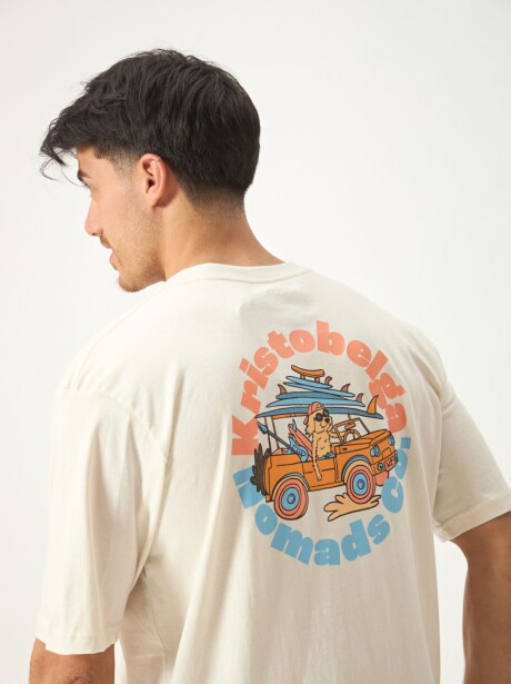 REMERA NOMADS CRUDO