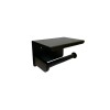 Portarrollo autoadhesivo Negro Mate GC Portarrollo Autoadhesivo Negro Mate Gc