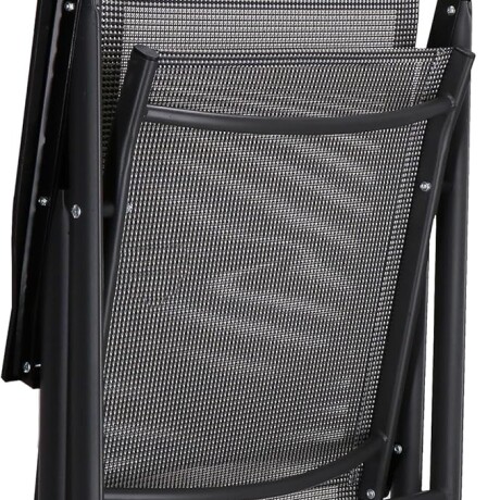 Silla Plegable Comfort Interior/Exterior Gris Silla Plegable Comfort Interior/Exterior Gris