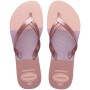 Sandalias Havaianas Elegance Print Grafito Rosa Ballet