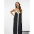 VMDENISE SINGLET ANKLE DRESS WVN BTQ GA BLACK