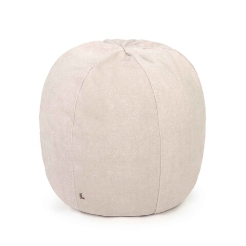 Pouf stonewashed Gris