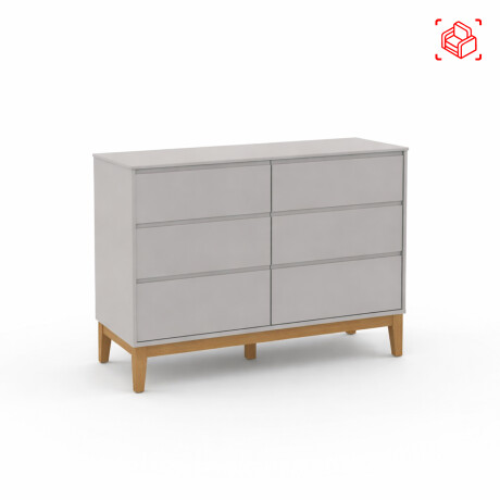 CÓMODA MDF GRIS NEW FELICITAS KIDS