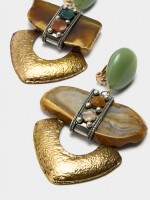 Pendientes Maxi Geométricos multicolor