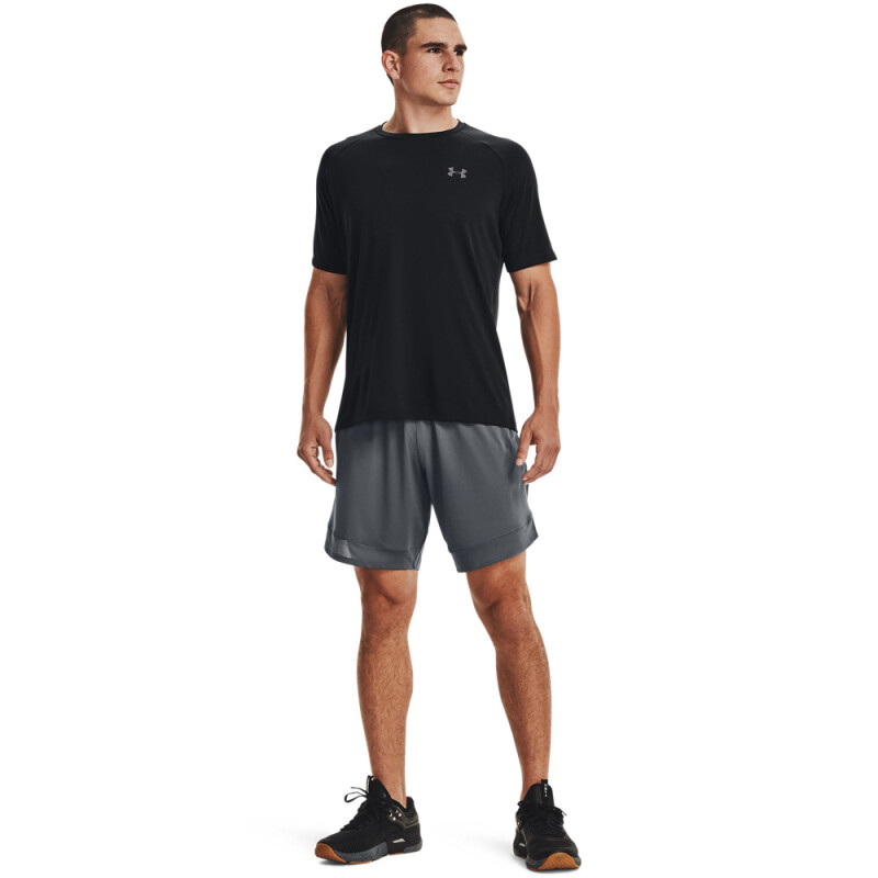 UA Tech 2.0 SS Tee-RED BLK-001