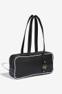 BLACK AIRLINER ELONGATED BAG Negro