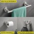 Set Accesorios De Baño Juego De 4 Piezas De Acero Inoxidable Percha Organizador Imback Color Plateado Set Accesorios De Baño Juego De 4 Piezas De Acero Inoxidable Percha Organizador Imback Color Plateado