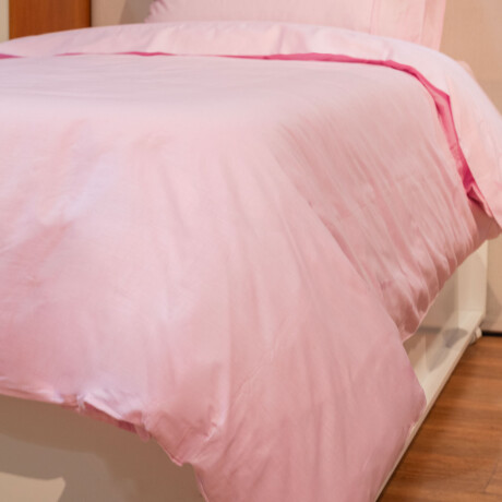 FUNDA ACOLCHADO ALGODON ROSA COTTON CLOUD PINK