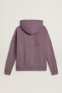 ZIPPED HOODIE Lila