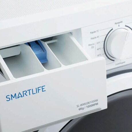 LAVARROPAS SMARTLIFE 6 KG 6-KG BLANCO SL-WMU06100W