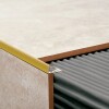 Varilla en L aluminio Oro Mate 10mm x 2,5m Varilla En L Aluminio Oro Mate 10mm X 2,5m