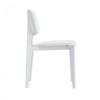 Silla Simil Rattan de polipropileno - Nápoles Blanco