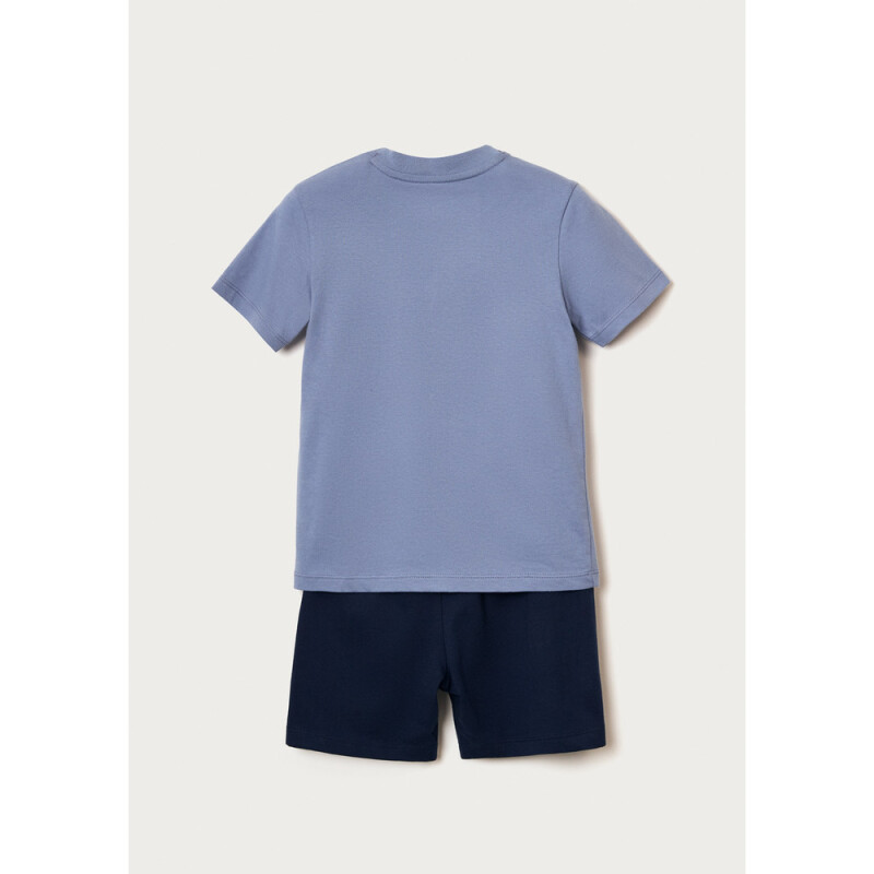 PIJAMA MM MASC AZUL CARIBE/CHUMBO/BLANCO
