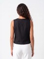 CHALECO THAVIA NEGRO