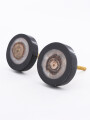TIRADOR PARA MUEBLES ARJUN SET X2 NEGRO (V)