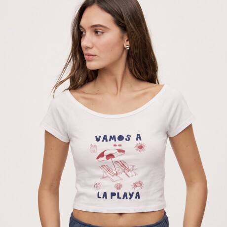 REMERA TEMIS Blanco