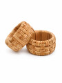 PORTA SERVILLETAS SET X2 BEIGE