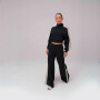 Pantalón Elevated Track Pant Mujer Almond Milk/black