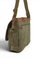 Morral clásico de lona Verde